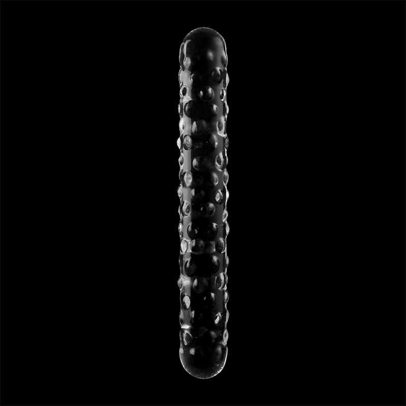 NEBULA SERIES BY IBIZA - MODEL 15 DILDO BOROSILICATE GLASS CLEAR 18.5 CM -O- 3 CM - ToysByMonk