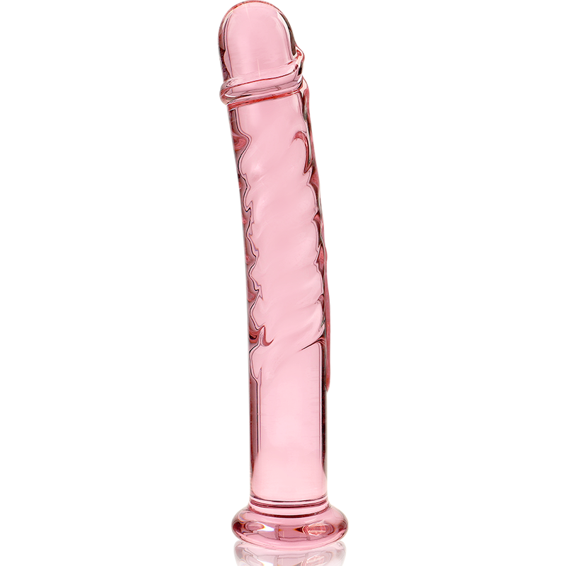 NEBULA SERIES BY IBIZA - MODEL 16 DILDO BOROSILICATE GLASS CLEAR 18.5 CM -O- 3 CM - ToysByMonk