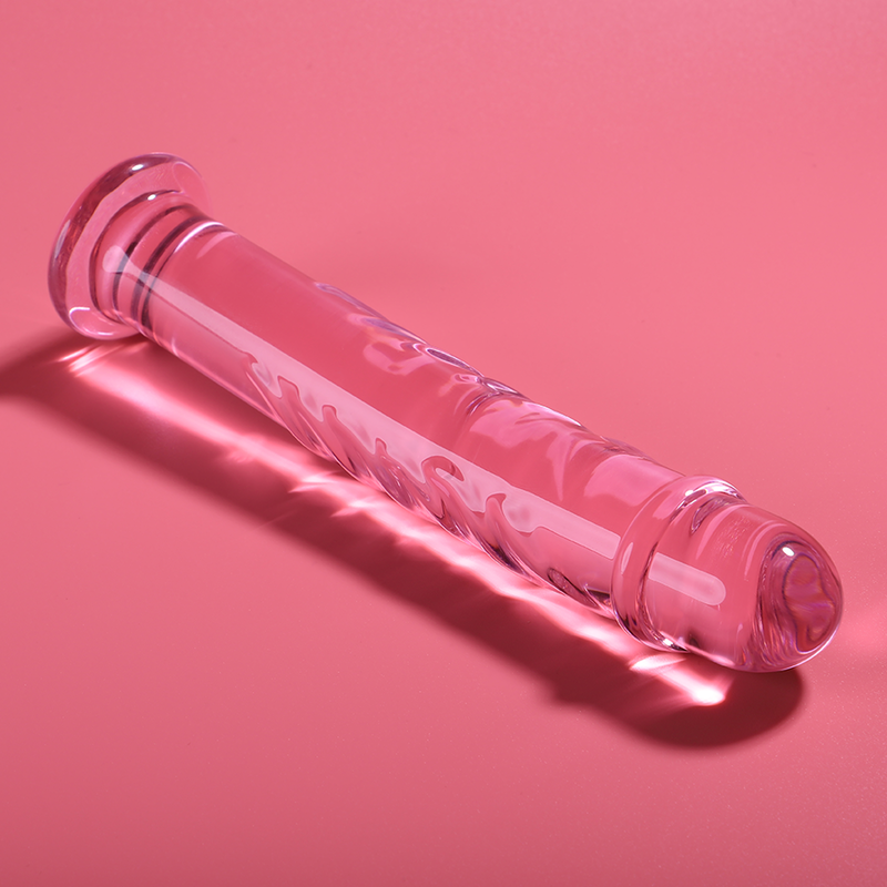 NEBULA SERIES BY IBIZA - MODEL 16 DILDO BOROSILICATE GLASS CLEAR 18.5 CM -O- 3 CM - ToysByMonk