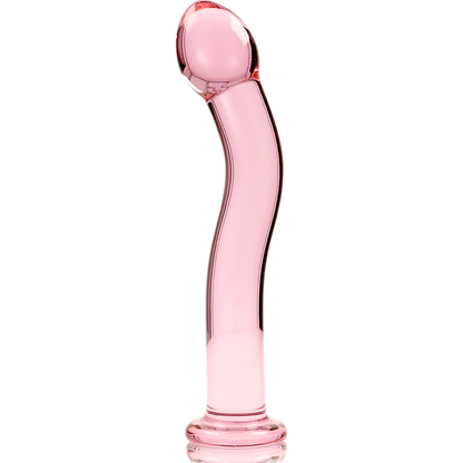 NEBULA SERIES BY IBIZA - MODEL 18 DILDO BOROSILICATE GLASS CLEAR 18.5 CM -O- 3.5 CM - ToysByMonk