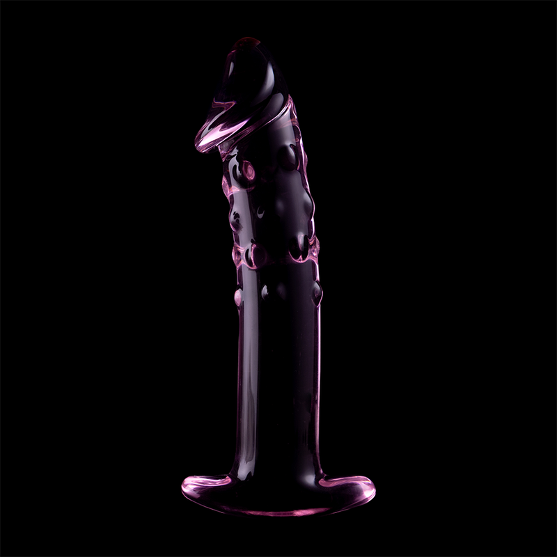 NEBULA SERIES BY IBIZA - MODEL 19 DILDO BOROSILICATE GLASS CLEAR 18.5 CM -O- 4 CM - ToysByMonk