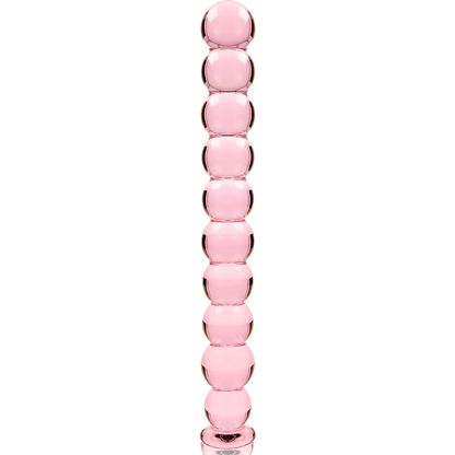 NEBULA SERIES BY IBIZA - MODEL 22 DILDO BOROSILICATE GLASS CLEAR 21.5 CM -O- 2.5 CM - ToysByMonk