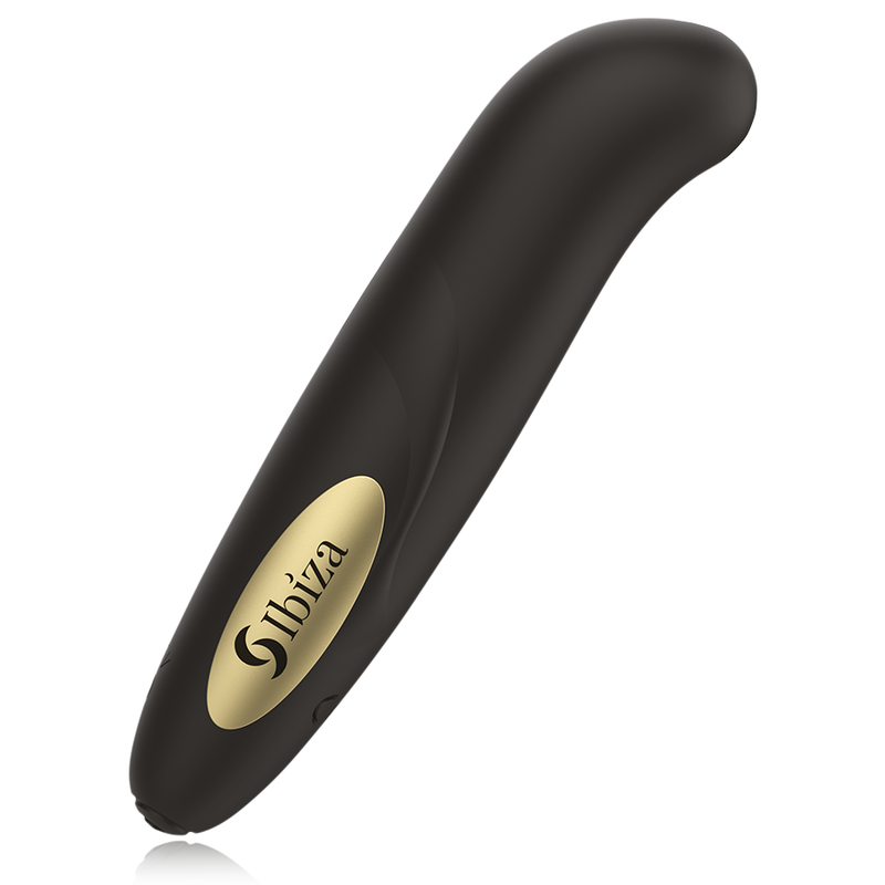 IBIZA - CLIT STIMULATOR USB CHARGER 10 VIBRATION MODES GOLDEN 13 X 2,9 IBIZA TECHNOLOGY