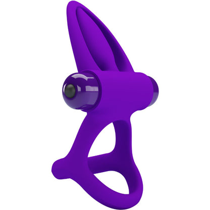 PRETTY LOVE - VIBRATOR RING 10 VIBRATIONS VIOLET SILICONE - ToysByMonk