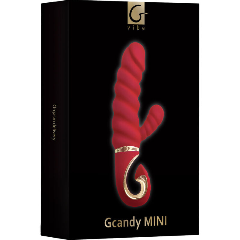 G-VIBE - GCANDY MINI RED SILICONE VIBRATOR G-VIBE