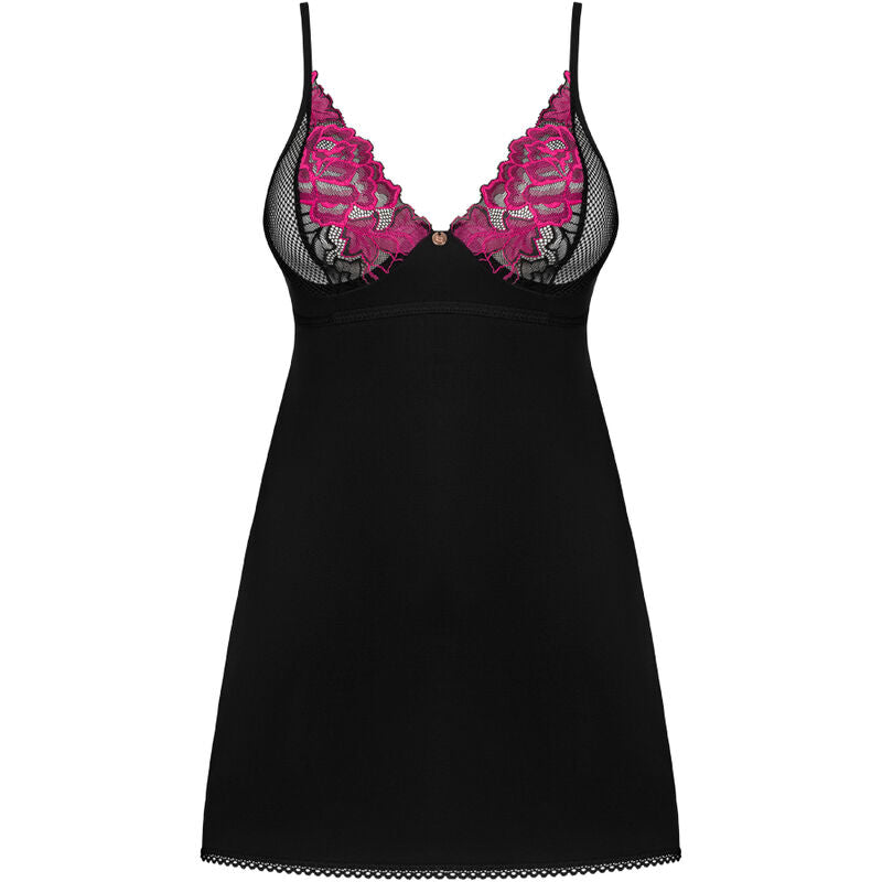 OBSESSIVE - ROSENTY CHEMISE & THONG XS/S - ToysByMonk
