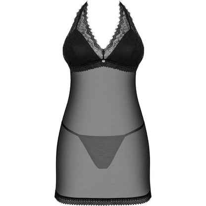 OBSESSIVE - MEDILLA CHEMISE & THONG XS/S OBSESSIVE CHEMISE