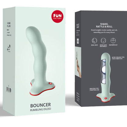 FUN FACTORY - BOUNCER DILDO SAGE GREEN - ToysByMonk