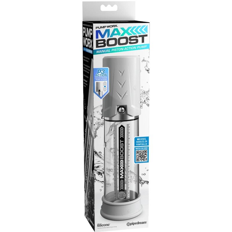 PUMP WORX - MAX BOOST WHITE - ToysByMonk