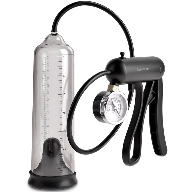 PUMP WORX - PRO-GAUGE POWER PUMP TRANSPARENT - ToysByMonk