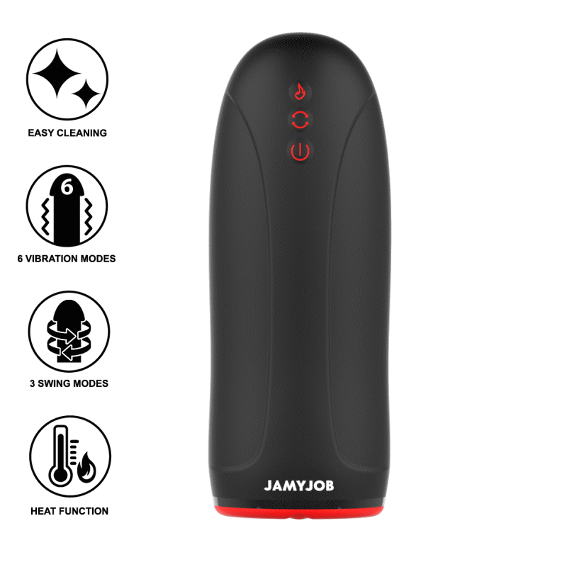 JAMYJOB - SWING-R HEATING EFFECT, SWING TECH AND VIBRATION MASTURBATOR - ToysByMonk