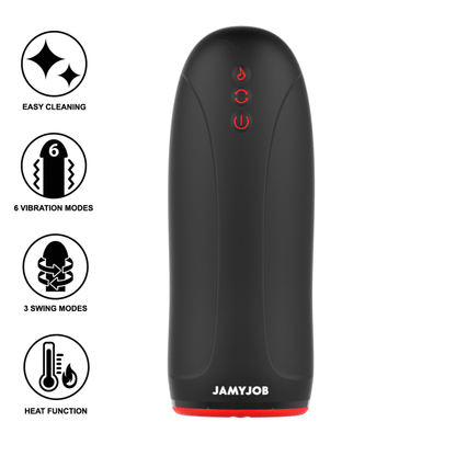 JAMYJOB - SWING-R HEATING EFFECT, SWING TECH AND VIBRATION MASTURBATOR - ToysByMonk