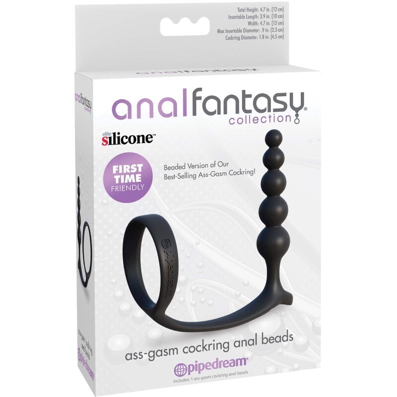 ANAL FANTASY ELITE COLLECTION - ANAL BALLS ASS-GASM COCKRING ANAL FANTASY ELITE COLLECTION