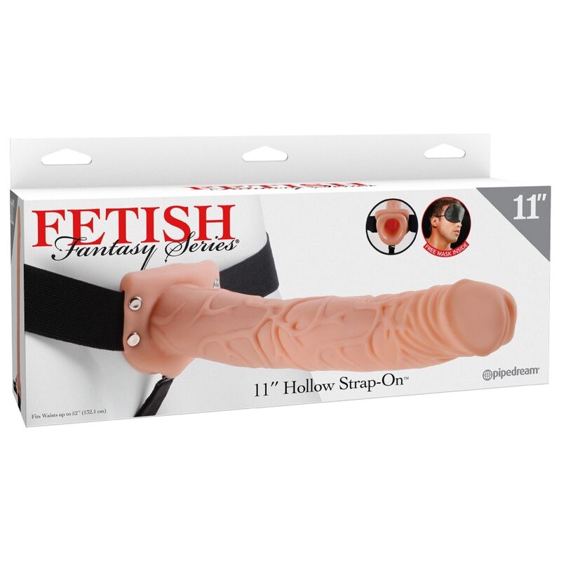 FETISH FANTASY SERIES - ADJUSTABLE HARNESS REALISTIC PENIS 28 CM FETISH FANTASY SERIES