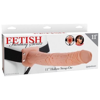 FETISH FANTASY SERIES - ADJUSTABLE HARNESS REALISTIC PENIS 28 CM FETISH FANTASY SERIES