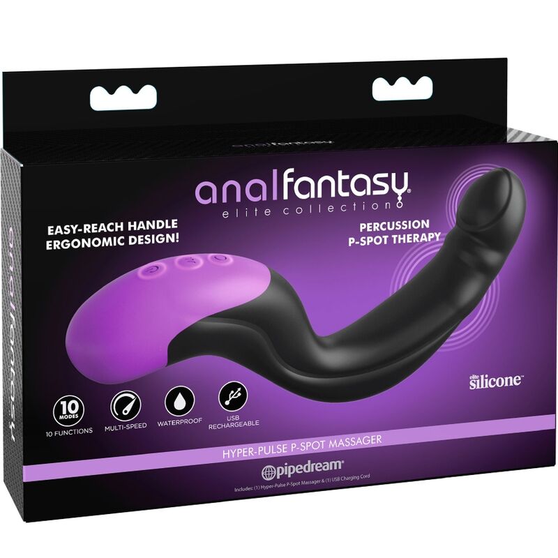 ANAL FANTASY ELITE COLLECTION - HYPER-PULSE P-POINT ANAL MASSAGER - ToysByMonk