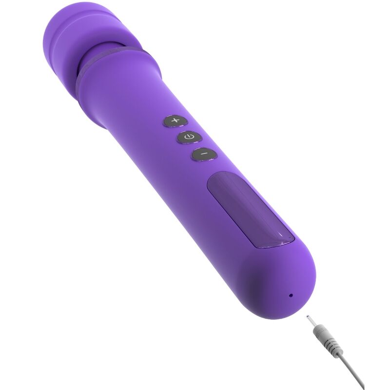 FANTASY FOR HER - MASSAGER WAND FOR HER RECHARGEABLE & VIBRATOR 50 LEVELS VIOLET - ToysByMonk