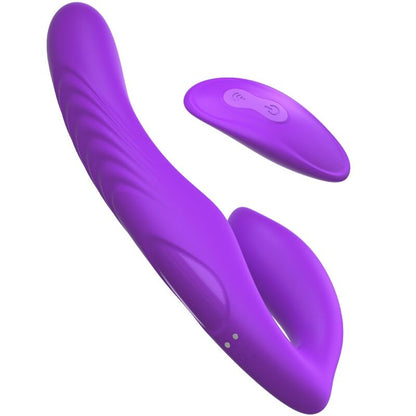 FANTASY FOR HER - DOUBLE PENETRATION VIBRATOR REMOTE CONTROL 9 VIOLET LEVELS - ToysByMonk