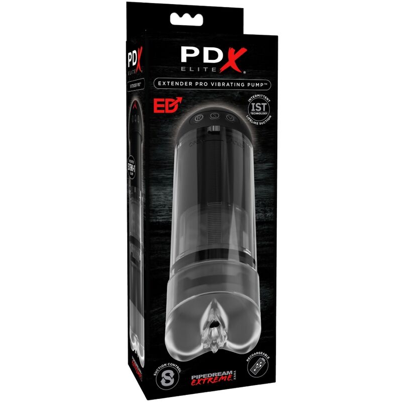 PDX ELITE - STROKER EXTENDER PRO VIBRATOR - ToysByMonk