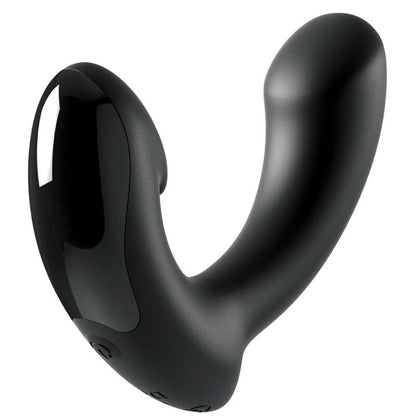 SIR RICHARDS - BLACK SILICONE P-POINT PROSTATE MASSAGER - ToysByMonk