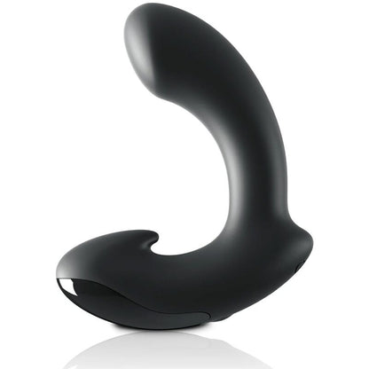 SIR RICHARDS - BLACK SILICONE P-POINT PROSTATE MASSAGER - ToysByMonk