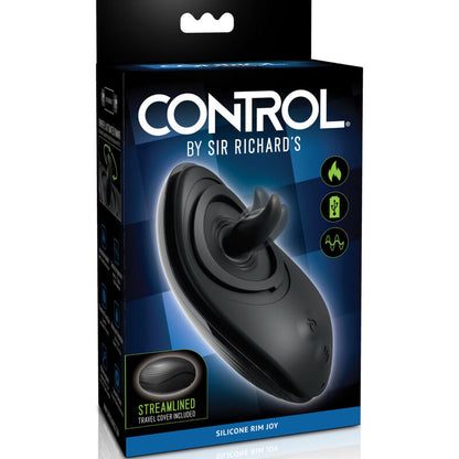 SIR RICHARDS - ANAL STIMULATOR RIM JOY VIBRATOR & SILICONE BLACK - ToysByMonk