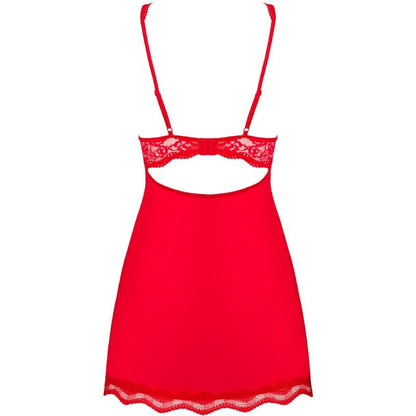OBSESSIVE - LUVAE BABYDOLL & TANGA RED S/M OBSESSIVE BABYDOLL