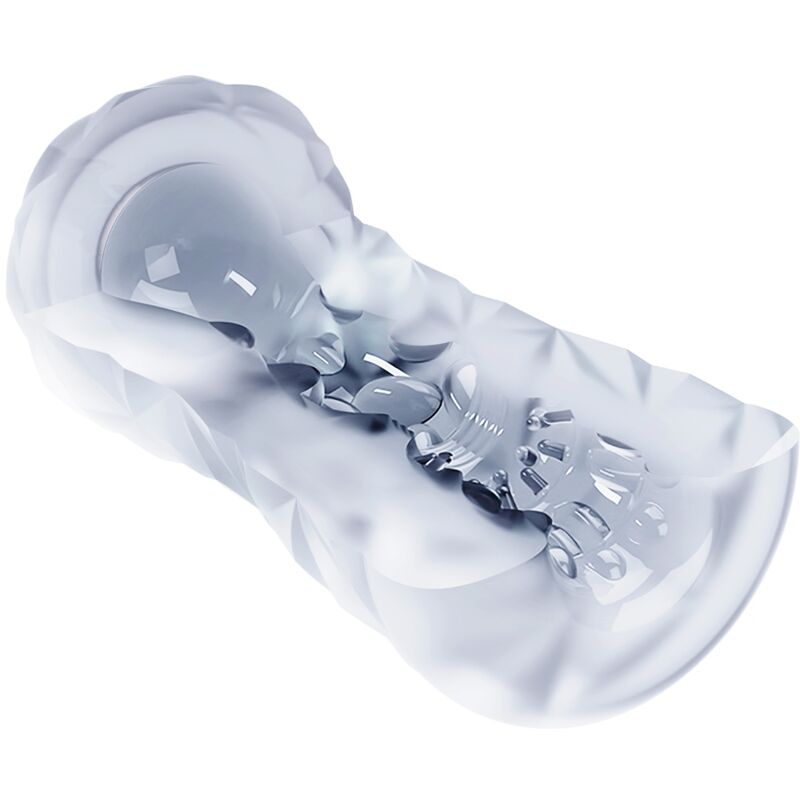 PRETTY LOVE - FANTASY MALE MASTURBATOR WITH INTERNAL SPIRAL AND TRANSPARENT BALLS - ToysByMonk
