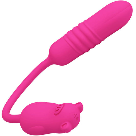 PRETTY LOVE - NOBIKUMA PINK SILICONE VIBRATING BULLET - ToysByMonk