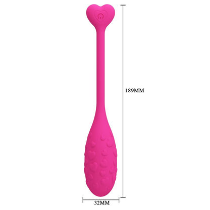 PRETTY LOVE - APP CONTROLLED PINK FISHER VIBRATING EGG PRETTY LOVE SMART