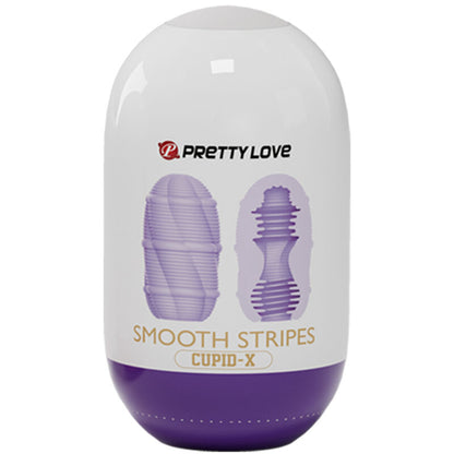 PRETTY LOVE - SMOOTH STRIPES CUPID MASTURBATOR EGG - ToysByMonk