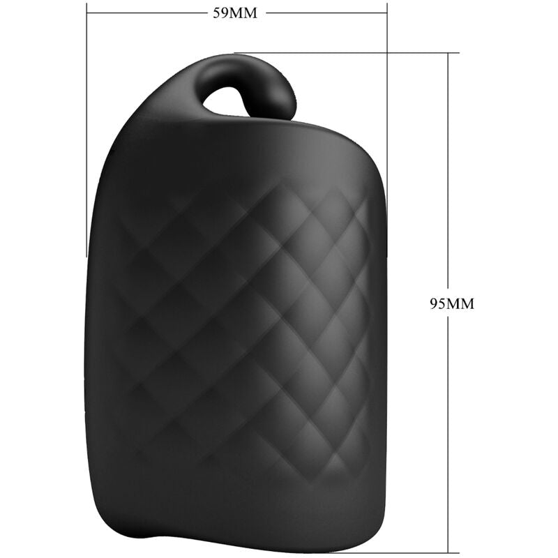 PRETTY LOVE - MANUAL MASTURBATOR FOR GLAND RECHARGEABLE VIBRATOR PRETTY LOVE MALE