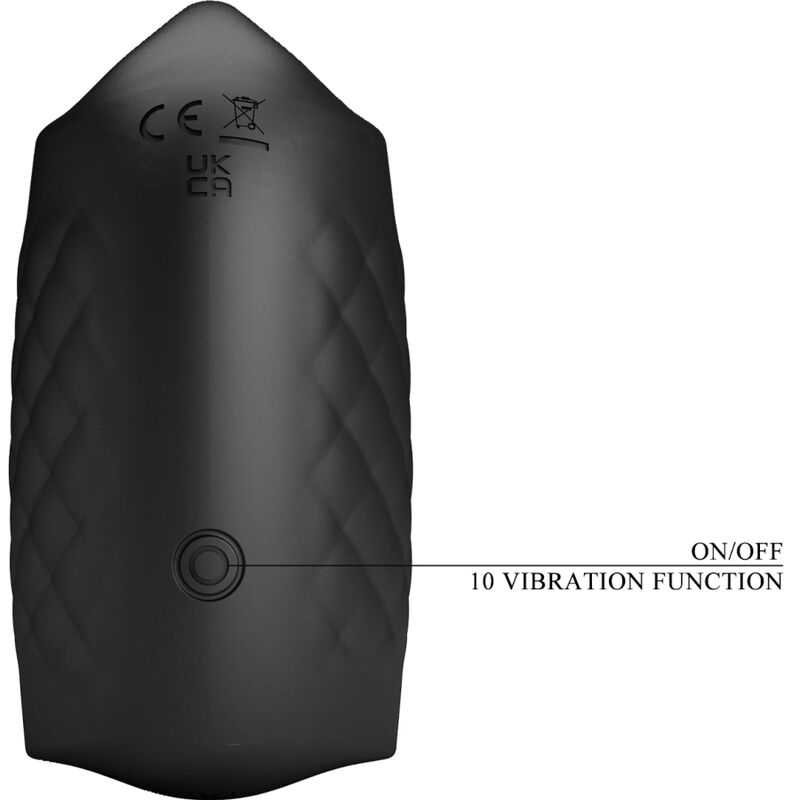 PRETTY LOVE - MANUAL MASTURBATOR FOR GLAND RECHARGEABLE VIBRATOR - ToysByMonk