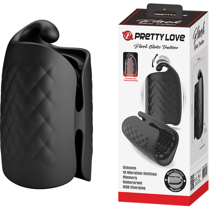 PRETTY LOVE - MANUAL MASTURBATOR FOR GLAND RECHARGEABLE VIBRATOR - ToysByMonk