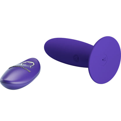 PRETTY LOVE - YOUTH PLUG ANAL VIBRATOR REMOTE CONTROL VIOLET - ToysByMonk
