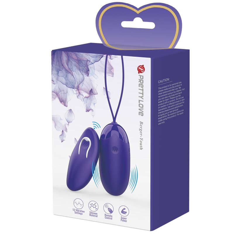 PRETTY LOVE - BERGER YOUTH VIOLATING EGG REMOTE CONTROL VIOLET PRETTY LOVE YOUTH