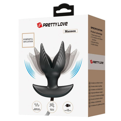PRETTY LOVE - INFLATABLE & RECHARGEABLE ANAL PLUG - ToysByMonk