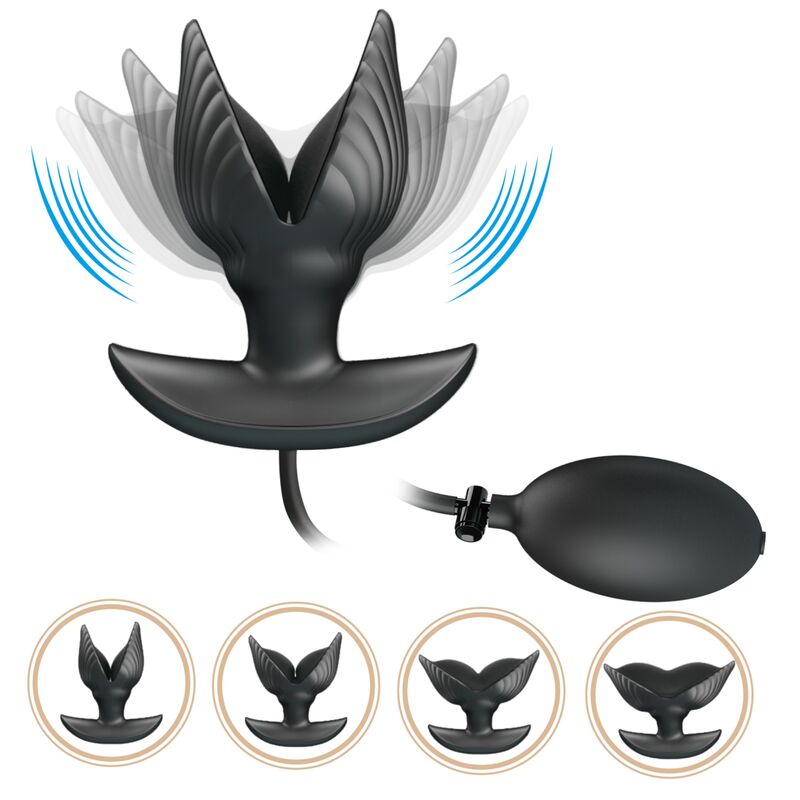 PRETTY LOVE - INFLATABLE & RECHARGEABLE ANAL PLUG PRETTY LOVE BOTTOM