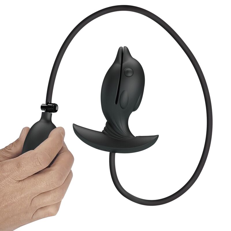 PRETTY LOVE - INFLATABLE & RECHARGEABLE DELFIN ANAL PLUG PRETTY LOVE BOTTOM
