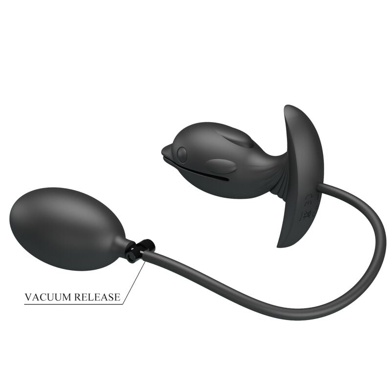 PRETTY LOVE - INFLATABLE & RECHARGEABLE DELFIN ANAL PLUG PRETTY LOVE BOTTOM