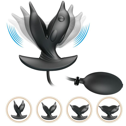 PRETTY LOVE - INFLATABLE & RECHARGEABLE DELFIN ANAL PLUG - ToysByMonk