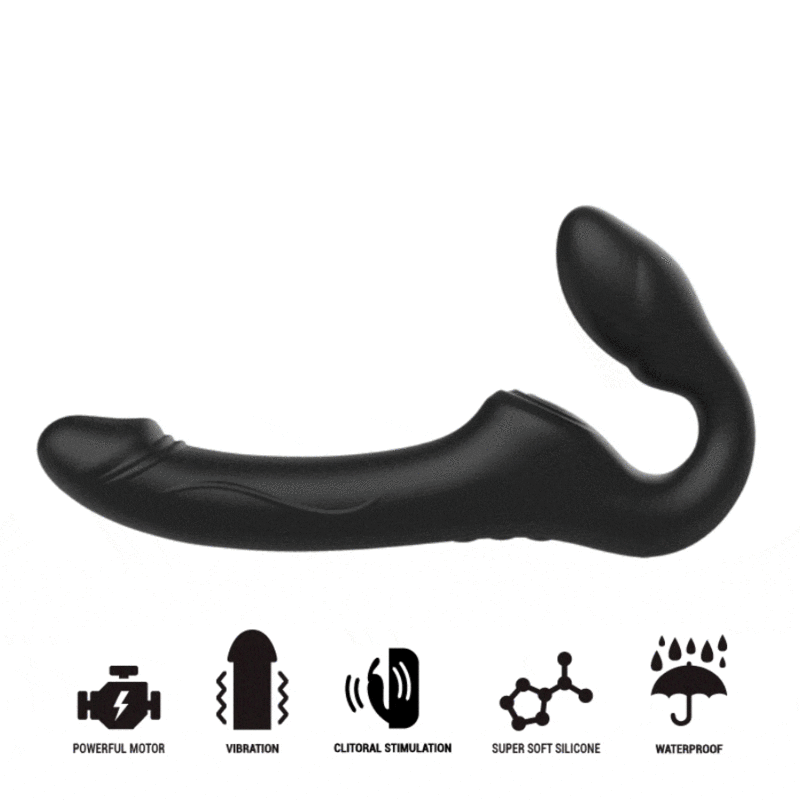 IBIZA - STRAPLESS VIBRATOR WITH REMOTE CONTROL PUSH BUTTON IBIZA TECHNOLOGY