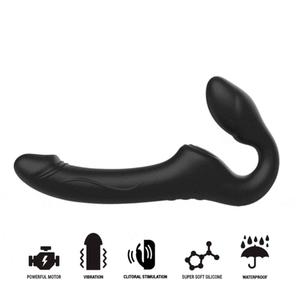 IBIZA - STRAPLESS VIBRATOR WITH REMOTE CONTROL PUSH BUTTON IBIZA TECHNOLOGY