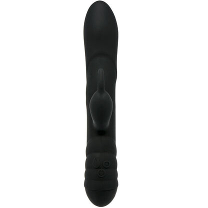 ADRIEN LASTIC - TWISTER VIBRATOR AND ROTATOR MASSAGER RABBIT BLACK - ToysByMonk