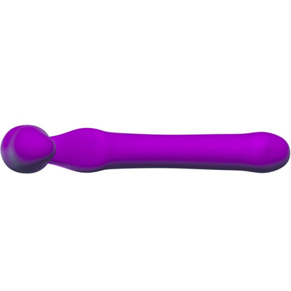 ADRIEN LASTIC - QUEENS STRAP-ON FLEXIBLE VIOLET SIZE M - ToysByMonk