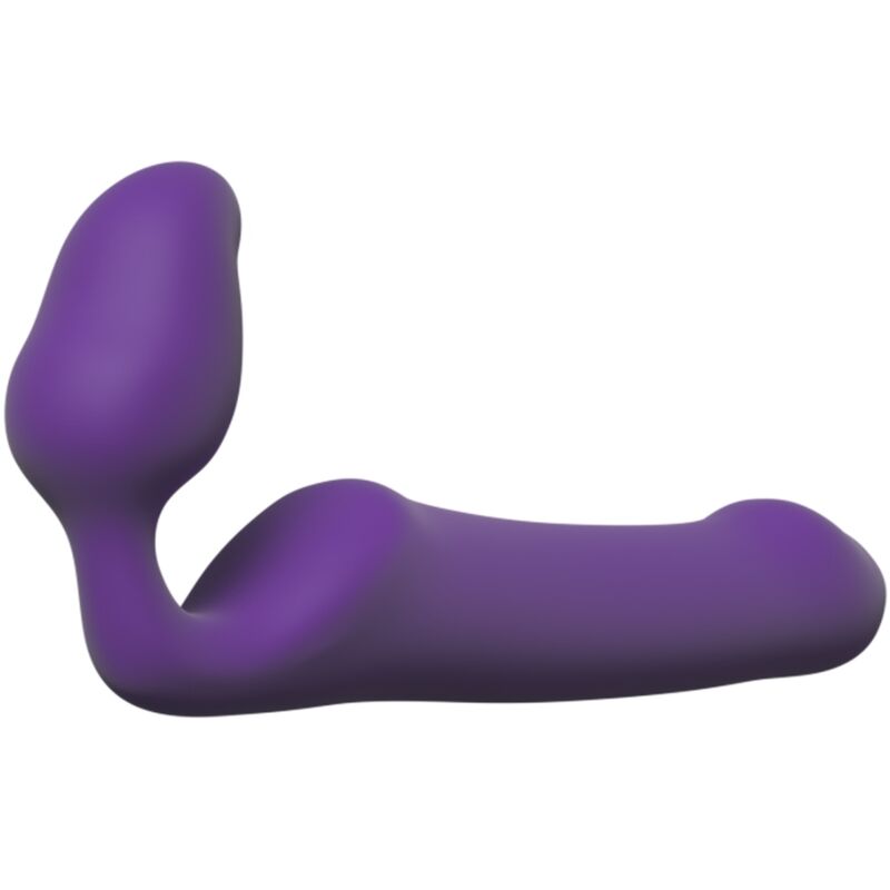 ADRIEN LASTIC - QUEENS STRAP-ON FLEXIBLE VIOLET SIZE L - ToysByMonk