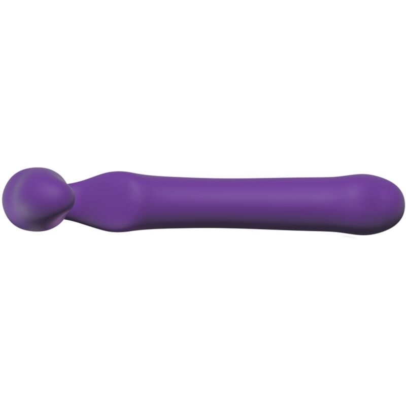 ADRIEN LASTIC - QUEENS STRAP-ON FLEXIBLE VIOLET SIZE L - ToysByMonk