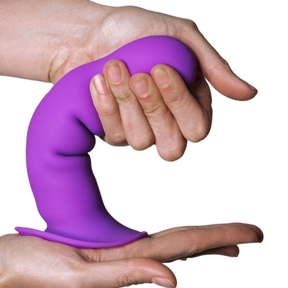 ADRIEN LASTIC - HITSENS 3 SILICONE DILDO VIOLET - ToysByMonk