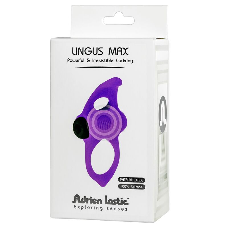 ADRIEN LASTIC - LINGUS MAX VIOLET VIBRATOR RING ADRIEN LASTIC