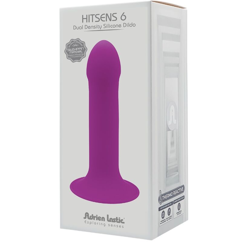 ADRIEN LASTIC - HITSENS 6 SILICONE DILDO VIOLET ADRIEN LASTIC